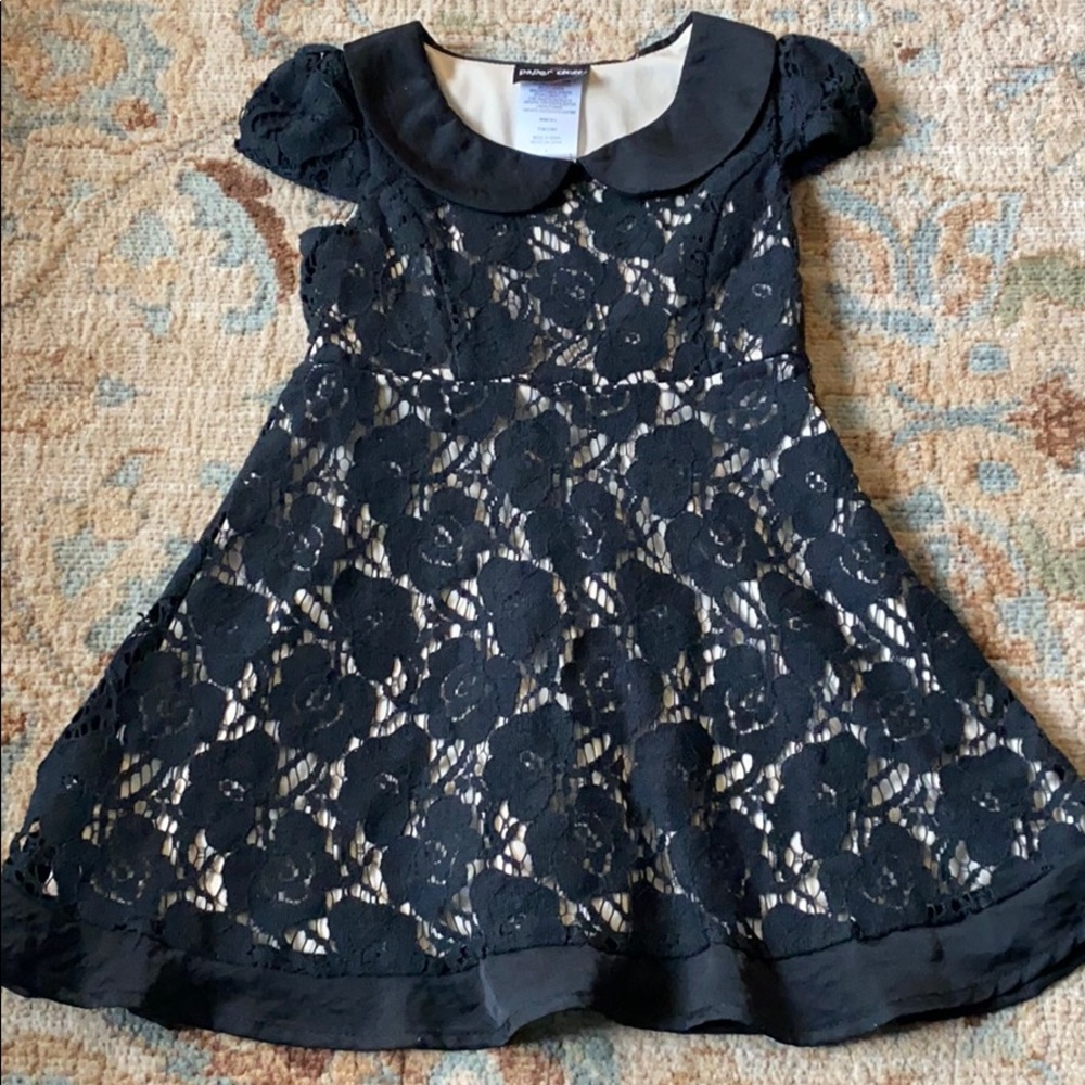 Beautiful cap sleeve lace kids dress sz 4T